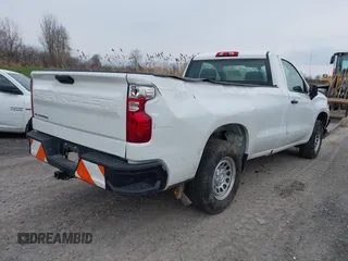 2021 Chevrolet Silverado 1500 Work Truck with VIN 3GCNWAEH5MG369642, listed as a IAAI auction lot 42029233 with 93,036 mi miles. Bid and sale history available at carsss.com. Image 4.