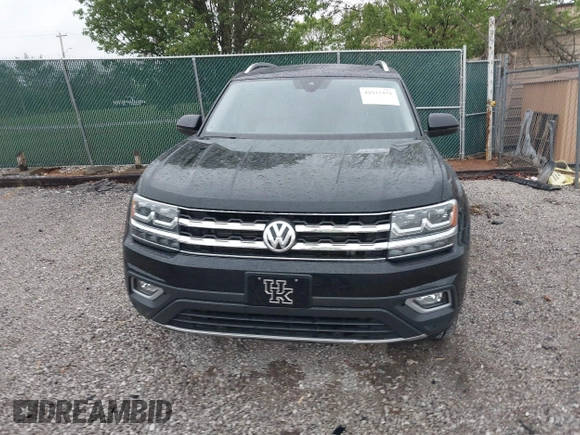 2019 Volkswagen Atlas SEL z VIN 1V2ER2CA2KC592691, wystawiony jako IAAI lot #42011478 z przebiegiem 57 628 mil mil oraz . Historia ofert i sprzedaży dostępna na DreamBid. Obrazek 12.