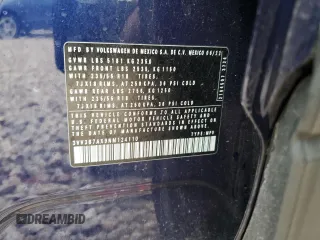 2022 Volkswagen Tiguan SE with VIN 3VV3B7AX9NM124110, listed as a Copart auction lot 49133975 with 22,292 mi miles and Salvage title. Bid and sale history available at DreamBid. Image 15.