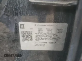 2020 Chevrolet Malibu RS with VIN 1G1ZG5ST8LF098017, listed as a Copart auction lot 52948205 with 139,501 mi miles and Salvage Title. Bid and sale history available at DreamBid. Image 12.