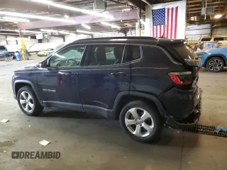 2021 Jeep Compass Latitude with VIN 3C4NJDBB4MT575641, listed as a Copart auction lot 50265635 with 29,347 mi miles and Salvage title. Bid and sale history available at DreamBid. Image 2.