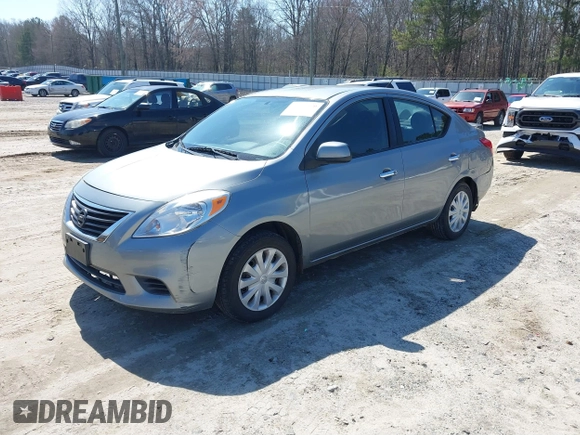 2012 Nissan Versa S with VIN 3N1CN7APXCL868911, listed as a IAAI auction lot 41762670 with 228,177 mi miles. Bid and sale history available at carsss.com. Image 2.