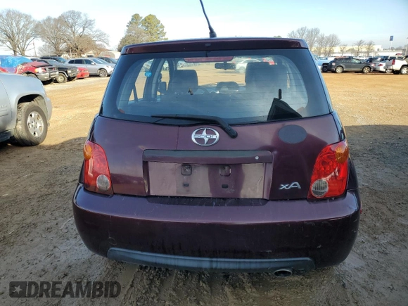 2005 Scion xA z VIN JTKKT624850080201, wystawiony jako Copart lot #42724595 z przebiegiem 204 126 mil mil oraz Szkoda całkowita • Salvage title. Historia ofert i sprzedaży dostępna na DreamBid. Obrazek 6.