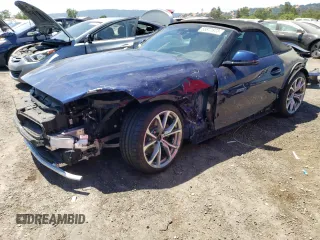 2020 BMW Z4 sDrive30i with VIN WBAHF3C08LWW63362, listed as a Copart auction lot 58871973 with 19,257 mi miles. Bid and sale history available at carsss.com. Image 1.