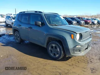2018 Jeep Renegade Sport with VIN ZACCJBAHXJPG69723, listed as a IAAI auction lot 41576824 with 49,758 mi miles and . Bid and sale history available at DreamBid. Image 1.