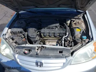 2002 Honda Civic LX with VIN 2HGES16692H595903, listed as a IAAI auction lot 41916850 with 168,861 mi miles. Bid and sale history available at carsss.com. Image 10.