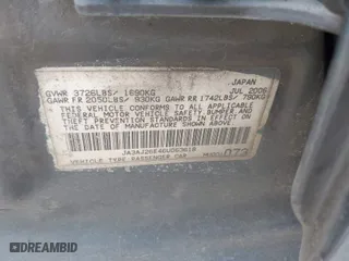 2006 Mitsubishi Lancer ES with VIN JA3AJ26E46U063618, listed as a IAAI auction lot 42035348 with 177,985 mi miles. Bid and sale history available at carsss.com. Image 9.