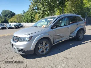 2016 Dodge Journey Crossroad Plus with VIN 3C4PDDGG8GT190091, listed as a Copart auction lot 43560765 with 96,225 mi miles and Salvage title. Bid and sale history available at DreamBid. Image 1.