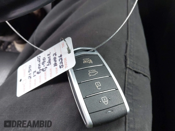 2017 Genesis G90 Premium with VIN KMHG34JA0HU025226, listed as a IAAI auction lot 41609402 with 61,230 mi miles and . Bid and sale history available at DreamBid. Image 11.