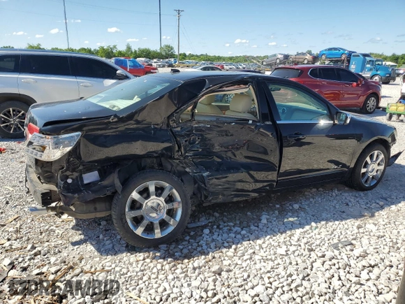 2008 Lincoln MKZ z VIN 3LNHM26T48R634178, wystawiony jako Copart lot #57401265 z przebiegiem 33 836 mil mil oraz Szkoda całkowita • Salvage title. Historia ofert i sprzedaży dostępna na DreamBid. Obrazek 3.