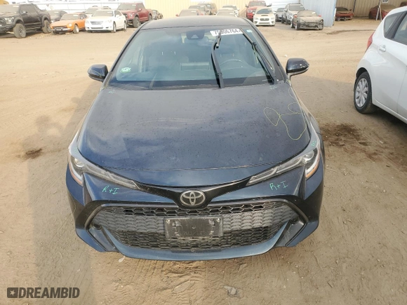 2020 Toyota Corolla Hatchback SE with VIN JTNB4RBE9L3080648, listed as a Copart auction lot 75006764 with 70,832 mi miles and Salvage Title. Bid and sale history available at carsss.com. Image 5.