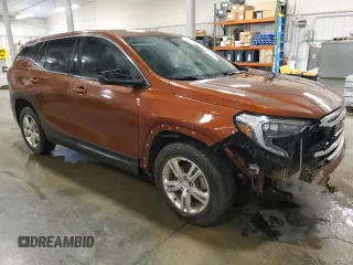 2019 GMC Terrain SLE z VIN 3GKALMEV7KL241779, wystawiony jako Copart lot #61617015 z przebiegiem 79 195 mil mil oraz Szkoda całkowita • Salvage title. Historia ofert i sprzedaży dostępna na DreamBid. Obrazek 4.