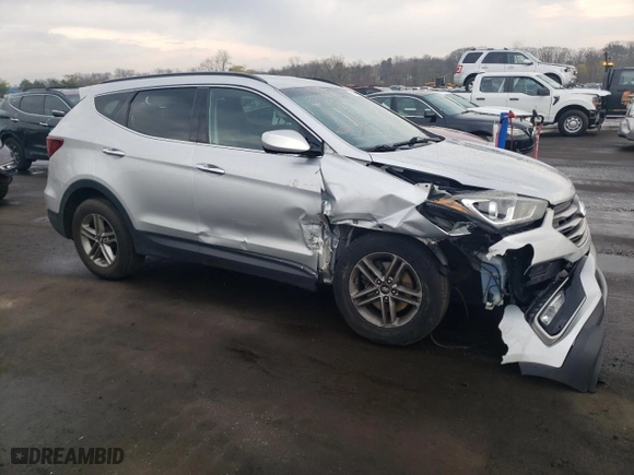 2017 Hyundai Santa Fe Sport 2.4L with VIN 5XYZUDLB6HG412087, listed as a Copart auction lot 52124305 with 157,175 mi miles and Salvage Title. Bid and sale history available at carsss.com. Image 4.