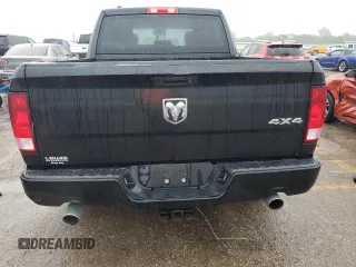 2017 Ram 1500 Express with VIN 1C6RR7KT5HS846449, listed as a Copart auction lot 55813295 with 77,539 mi miles and Salvage title. Bid and sale history available at DreamBid. Image 6.