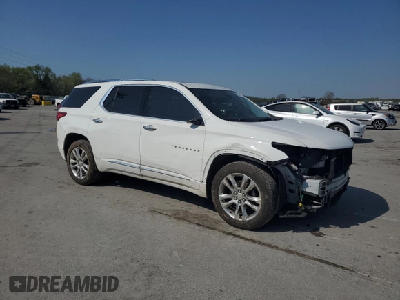 2018 Chevrolet Traverse High Country with VIN 1GNEVKKWXJJ166954, listed as a Copart auction lot 52538585 with 79,605 mi miles and Salvage Title. Bid and sale history available at carsss.com. Image 4.
