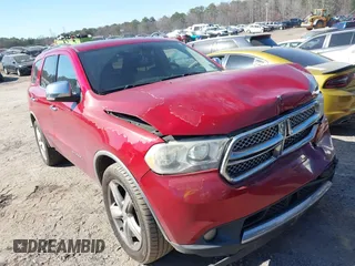 2011 Dodge Durango Citadel with VIN 1D4SE5GT1BC695584, listed as a IAAI auction lot 41681303 with 234,918 mi miles. Bid and sale history available at carsss.com. Image 1.