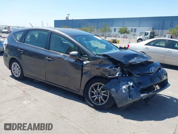 2013 Toyota Prius Two with VIN JTDZN3EU1D3282644, listed as a IAAI auction lot 42029272 with 121,734 mi miles and . Bid and sale history available at DreamBid. Image 1.