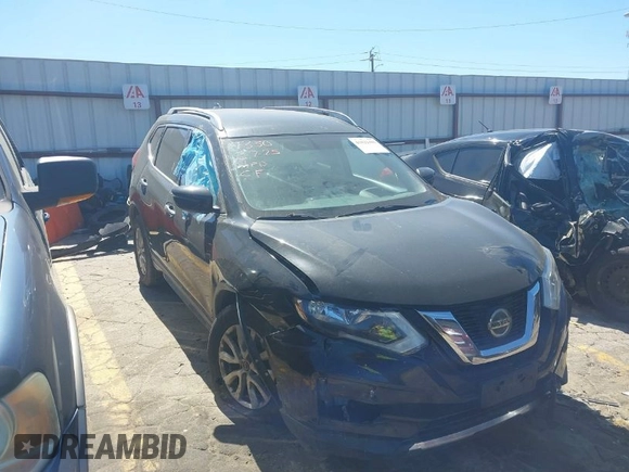 2018 Nissan Rogue SV with VIN JN8AT2MV5JW304330, listed as a IAAI auction lot 41822490 with 128,646 mi miles. Bid and sale history available at carsss.com. Image 1.