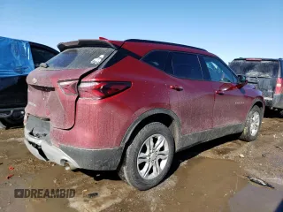 2021 Chevrolet Blazer LT z VIN 3GNKBJRS2MS507372, wystawiony jako Copart lot #45866645 z przebiegiem 62 212 mil mil oraz Szkoda całkowita • Salvage title. Historia ofert i sprzedaży dostępna na DreamBid. Obrazek 3.