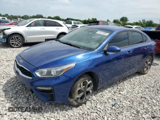2019 Kia Forte LXS with VIN 3KPF24AD3KE105672, listed as a Copart auction lot 61231485 with 123,893 mi miles and Salvage title. Bid and sale history available at DreamBid. Image 1.