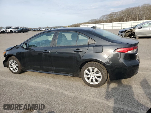 2021 Toyota Corolla LE with VIN 5YFEPMAE2MP220786, listed as a Copart auction lot 54666265 with 48,317 mi miles and Clean Title. Bid and sale history available at carsss.com. Image 2.