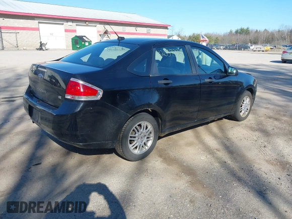 2010 Ford Focus SE with VIN 1FAHP3FN0AW213568, listed as a IAAI auction lot 42057396 with 69,627 mi miles. Bid and sale history available at carsss.com. Image 4.