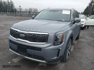 2021 Kia Telluride S with VIN 5XYP6DHC7MG160587, listed as a IAAI auction lot 41095240 with 55,954 mi miles. Bid and sale history available at carsss.com. Image 17.
