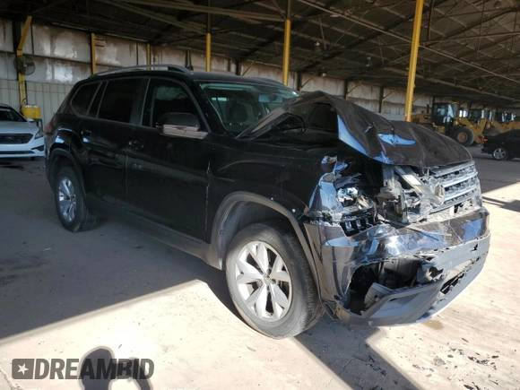 2018 Volkswagen Atlas Launch Edition z VIN 1V2BR2CA1JC505400, wystawiony jako Copart lot #72614594 z przebiegiem 88 138 mil mil oraz Szkoda całkowita • Salvage title. Historia ofert i sprzedaży dostępna na DreamBid. Obrazek 4.
