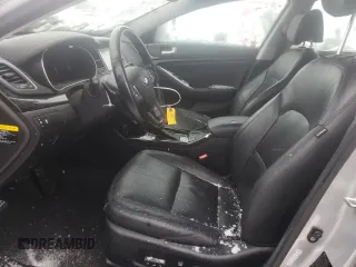 2016 Kia Cadenza Premium with VIN KNALN4D75G5217650, listed as a Copart auction lot 81317474 with 124,915 mi miles and Salvage Title. Bid and sale history available at carsss.com. Image 7.