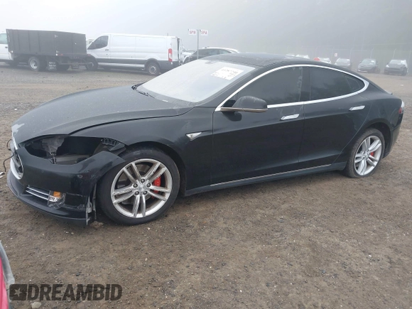 2014 Tesla Model S 60 with VIN 5YJSA1H1XEFP36008, listed as a IAAI auction lot 41287240 with 48,171 mi miles and . Bid and sale history available at DreamBid. Image 20.