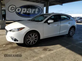 2014 Mazda 3 S Grand Touring with VIN JM1BM1M32E1217736, listed as a Copart auction lot 61272555 with 132,861 mi miles and Salvage title. Bid and sale history available at DreamBid. Image 1.