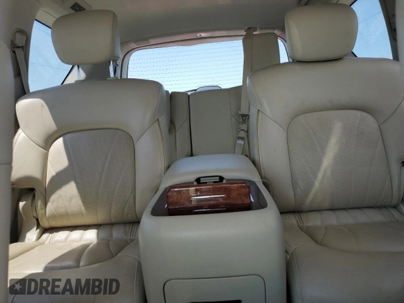 2015 Infiniti QX80 with VIN JN8AZ2NE5F9086764, listed as a Copart auction lot 65805134 with 154,333 mi miles and Salvage Title. Bid and sale history available at carsss.com. Image 10.