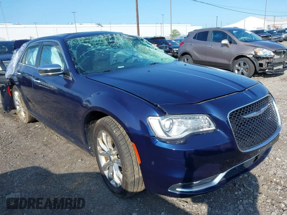 2016 Chrysler 300 with VIN 2C3CCAKG6GH152508, listed as a IAAI auction lot 40152840 with 94,646 mi miles. Bid and sale history available at carsss.com. Image 1.