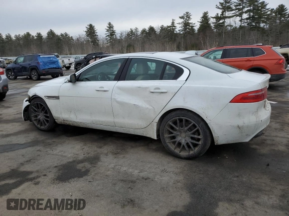 2019 Jaguar XE 25t Premium with VIN SAJAJ4FX0KCP50143, listed as a Copart auction lot 46303155 with 111,621 mi miles and Salvage Title. Bid and sale history available at DreamBid. Image 2.