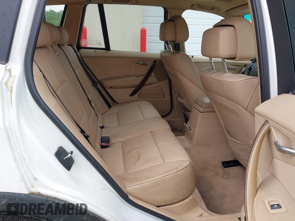 2010 BMW X3 xDrive30i with VIN WBXPC9C45AWJ38577, listed as a IAAI auction lot 42124223 with 217,075 mi miles. Bid and sale history available at carsss.com. Image 8.