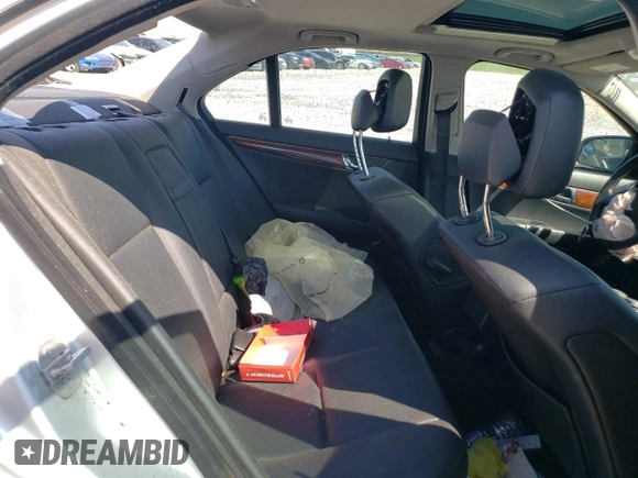 2008 Mercedes-Benz C 300 Sport with VIN WDDGF54X78R037884, listed as a Copart auction lot 52016025 with Not provided miles and Salvage title. Bid and sale history available at DreamBid. Image 10.
