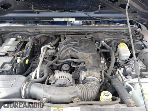 2013 Jeep Wrangler Sport with VIN 1C4AJWAG2DL505655, listed as a IAAI auction lot 42557213 with 185,502 mi miles and . Bid and sale history available at DreamBid. Image 10.