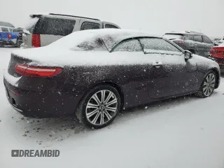 2018 Mercedes-Benz E-Class E 400 with VIN WDD1K6GB6JF023022, listed as a Copart auction lot 87955415 with 0 mi miles and Clean Title. Bid and sale history available at carsss.com. Image 3.