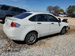 2010 Ford Focus SE with VIN 1FAHP3FN9AW184510, listed as a Copart auction lot 49619545 with 0 mi miles and Salvage Title. Bid and sale history available at carsss.com. Image 3.