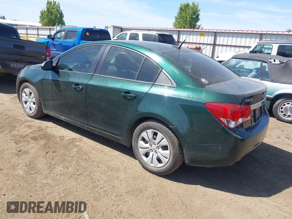 2014 Chevrolet Cruze LS with VIN 1G1PA5SH8E7474099, listed as a IAAI auction lot 42232347 with 130,351 mi miles and . Bid and sale history available at DreamBid. Image 3.