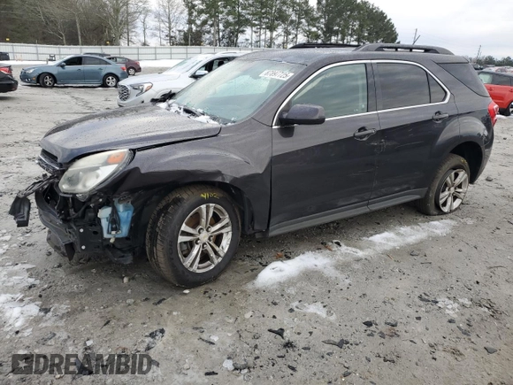 2016 Chevrolet Equinox LT with VIN 2GNALCEKXG6164453, listed as a Copart auction lot 87897725 with 152,056 mi miles and Salvage Title. Bid and sale history available at carsss.com. Image 1.