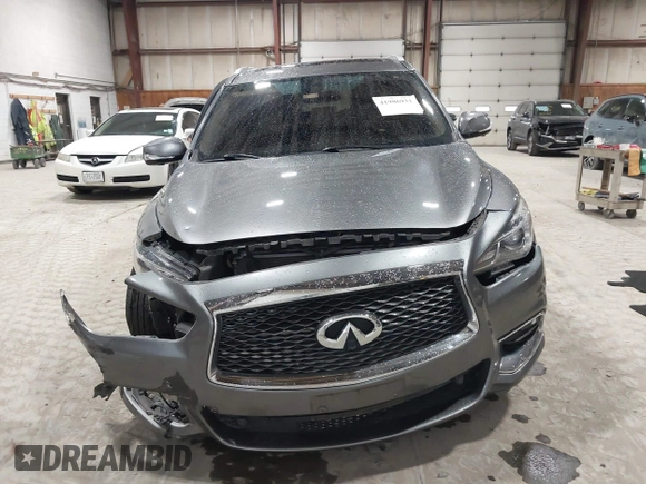 2017 Infiniti QX60 with VIN 5N1DL0MM1HC528514, listed as a IAAI auction lot 41986931 with 90,033 mi miles and . Bid and sale history available at DreamBid. Image 12.
