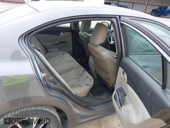 2013 Honda Civic EX with VIN 2HGFB2F8XDH502546, listed as a IAAI auction lot 42220799 with 252,887 mi miles and . Bid and sale history available at DreamBid. Image 8.