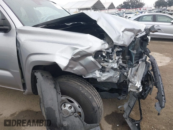2021 Toyota Tacoma SR with VIN 3TYRX5GN4MT006103, listed as a IAAI auction lot 41724797 with 39,269 mi miles and . Bid and sale history available at DreamBid. Image 6.