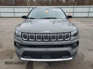 2022 Jeep Compass (RED) Edition with VIN 3C4NJDCB9NT169032, listed as a Copart auction lot 47925455 with 29,915 mi miles and Salvage title. Bid and sale history available at DreamBid. Image 5.