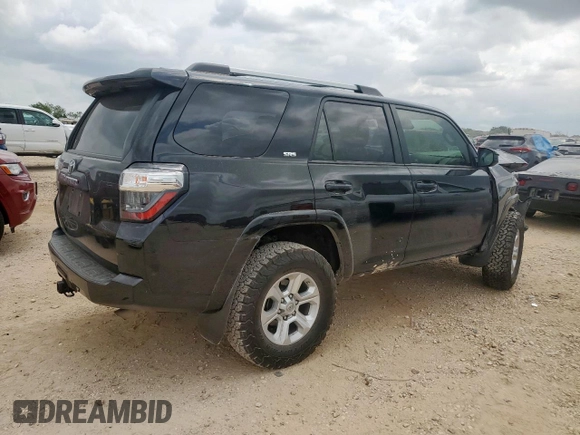 2020 Toyota 4Runner SR5 with VIN JTEBU5JR7L5803463, listed as a Copart auction lot 59528085 with 94,387 mi miles and Salvage title. Bid and sale history available at DreamBid. Image 3.
