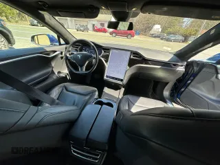 2016 Tesla Model S 90D with VIN 5YJSA1E29GF153669, listed as a Copart auction lot 63765555 with 87,476 mi miles and Clean title. Bid and sale history available at DreamBid. Image 9.