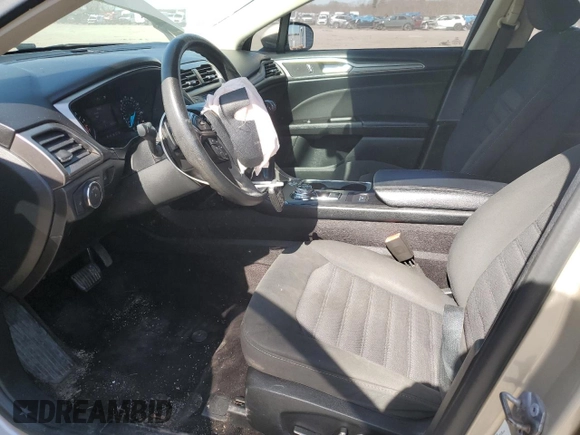2017 Ford Fusion SE with VIN 3FA6P0HD7HR126404, listed as a Copart auction lot 52967255 with 46,358 mi miles and Salvage Title. Bid and sale history available at carsss.com. Image 7.