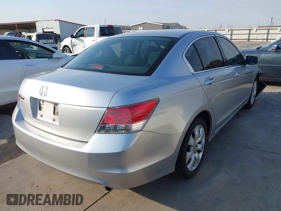 2008 Honda Accord EX with VIN JHMCP267X8C058151, listed as a IAAI auction lot 40601443 with 132,609 mi miles and . Bid and sale history available at DreamBid. Image 4.