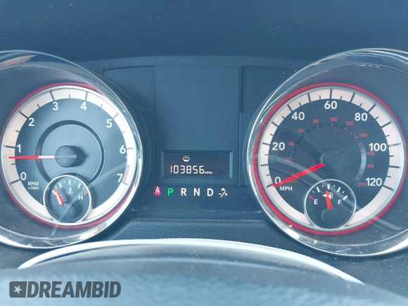 2016 Dodge Grand Caravan SXT with VIN 2C4RDGCG0GR387856, listed as a IAAI auction lot 41769163 with 103,856 mi miles and . Bid and sale history available at DreamBid. Image 7.